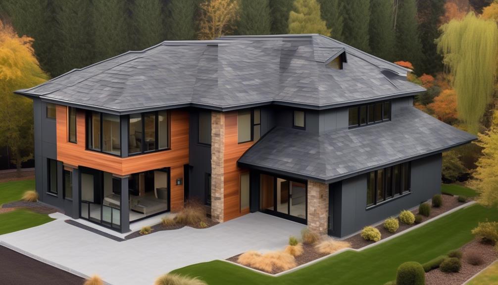 artificial roofing materials description