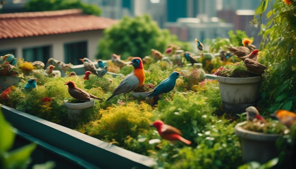 Why Do Rooftop Gardens Enhance Biodiversity? bird friendly rooftop gardens