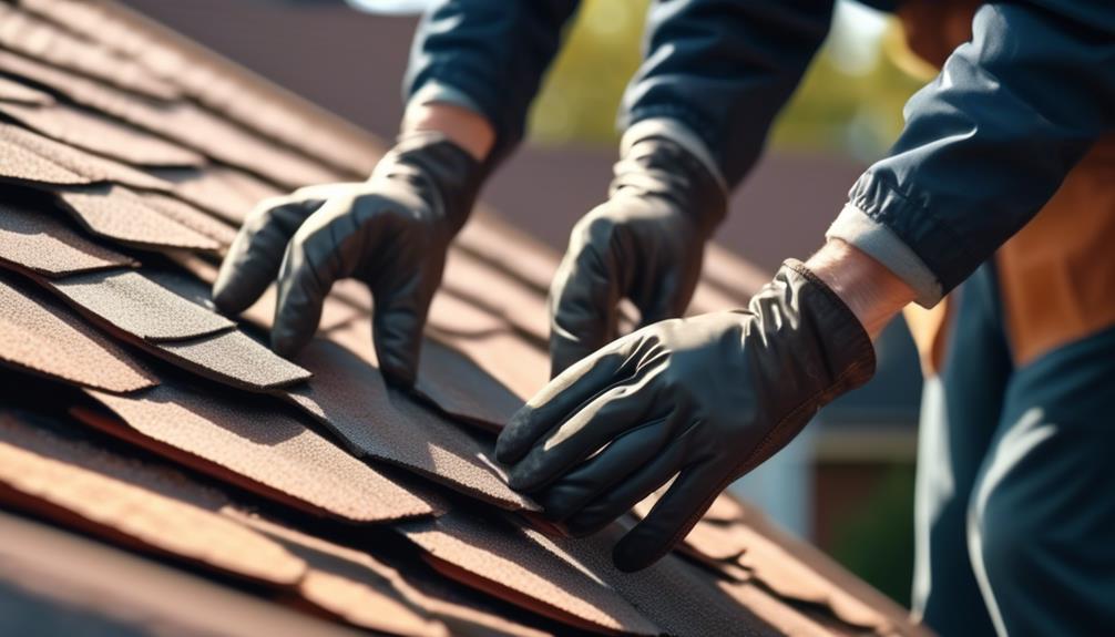 Effective Post-Repair Roof Maintenance Tips checking for potential damage