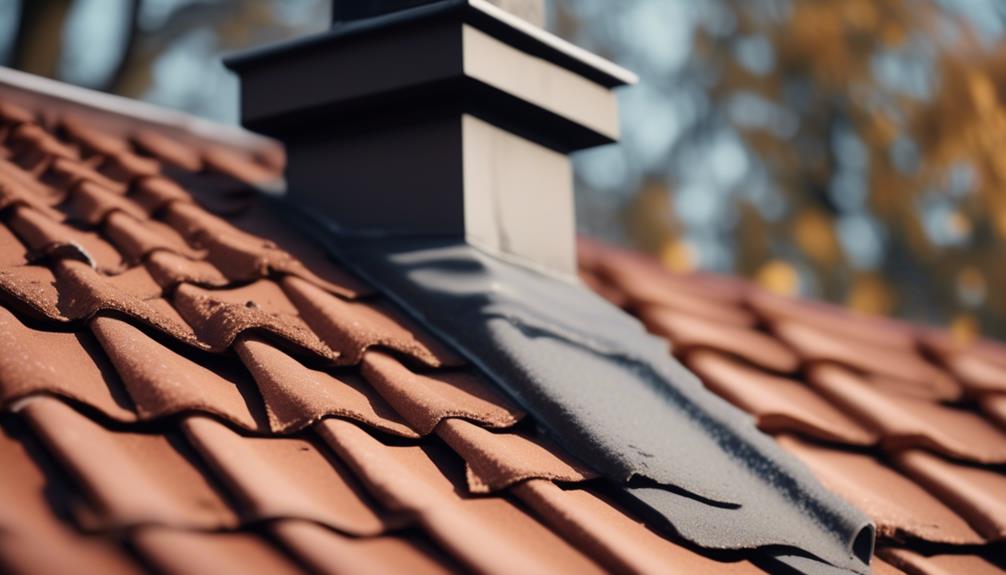 chimney flashing inspection and repair