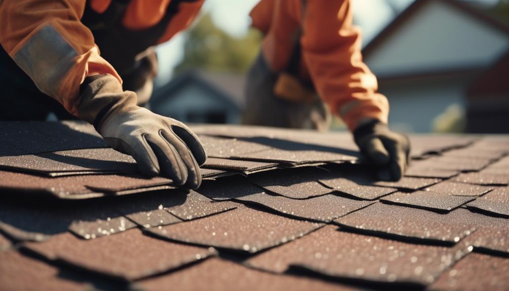 5 Best Techniques for Asphalt Shingle Roof Installation cleaning and repairing the roof