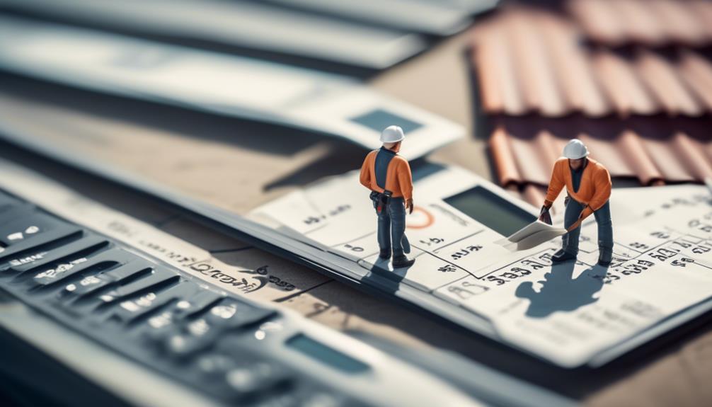 12 Essential Tips for Choosing Insured Roof Installation Contractors comparing pricing and payment options