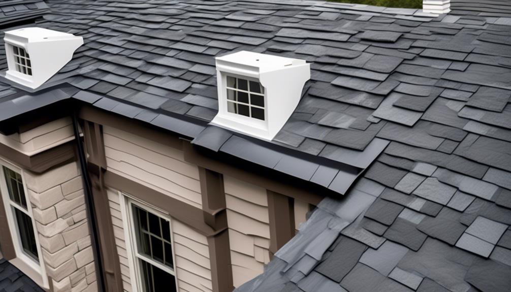 construction of flashing and ventilation