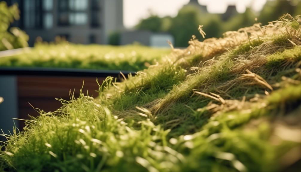 9 Best Organic Materials for Green Roofing drinking with a straw