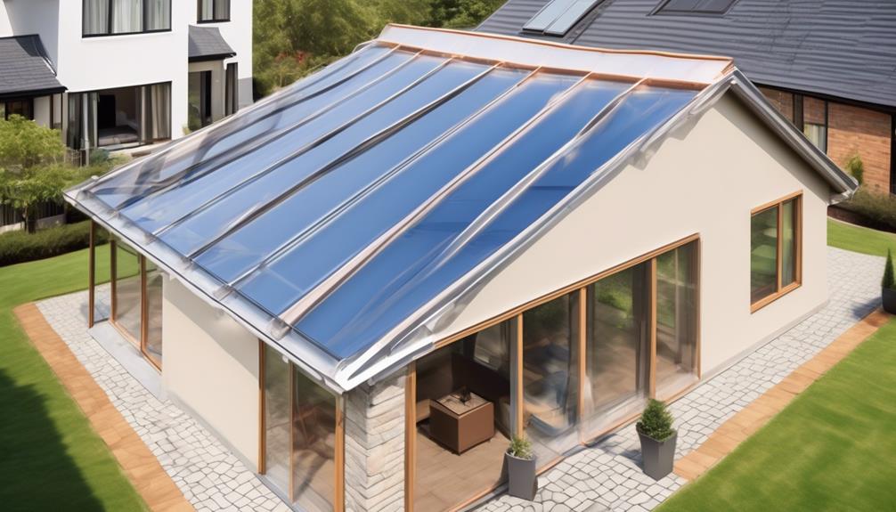 What Are Top-Quality DIY Roofing Materials? durable and transparent building materials