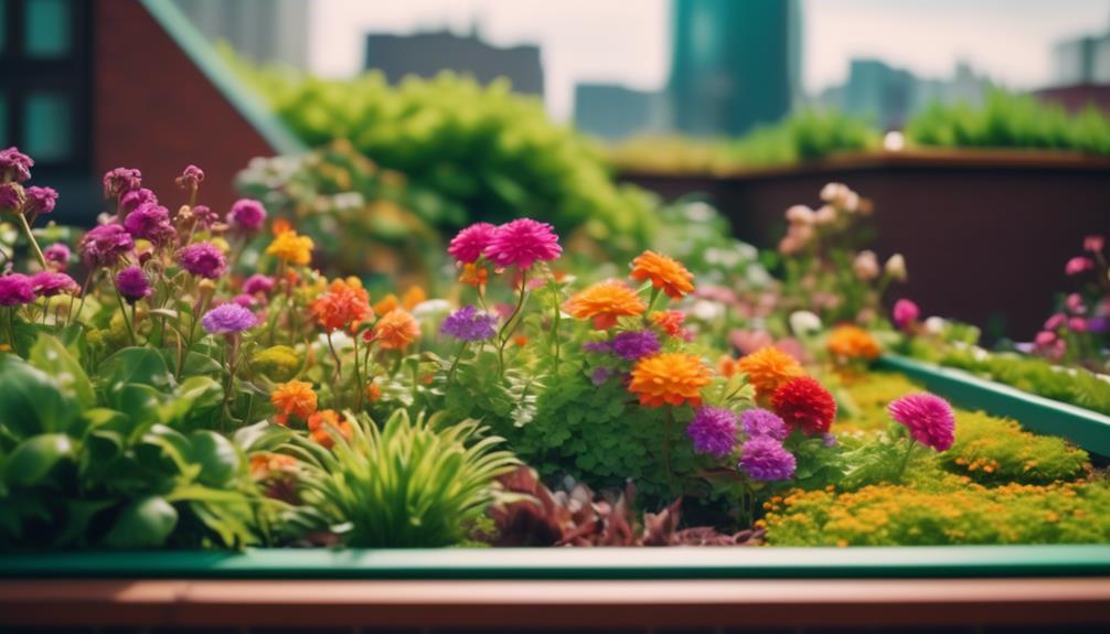 eco friendly gardens on rooftops