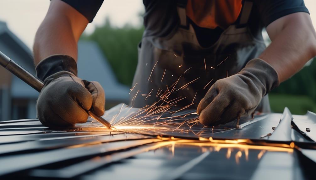effective metal roof repairs