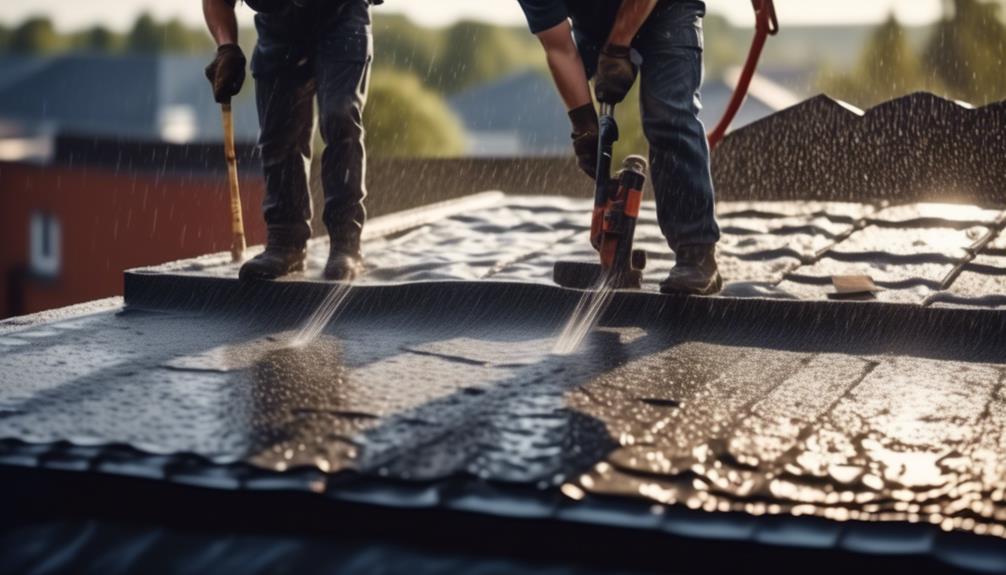 effective methods for waterproofing roofs