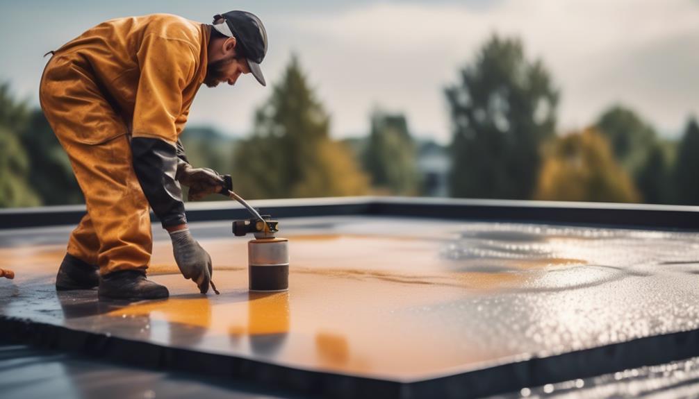 effective ways to waterproof flat roofs