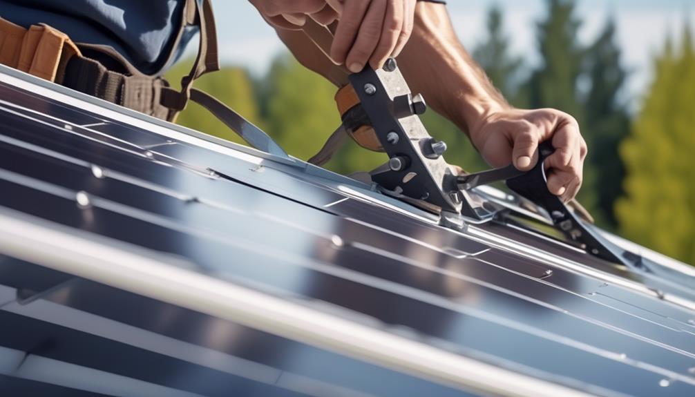 10 Best Practices for Safe Solar Panel Installation ensuring roof stability and safety