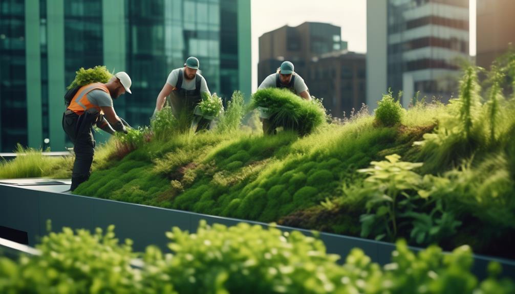expert green roof installers