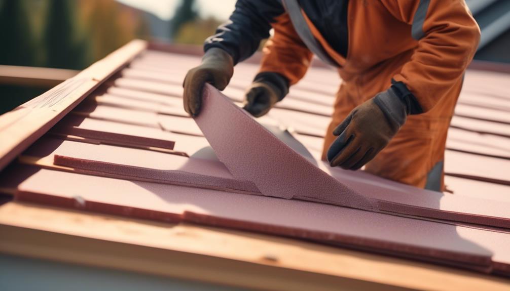 exterior roof insulation method