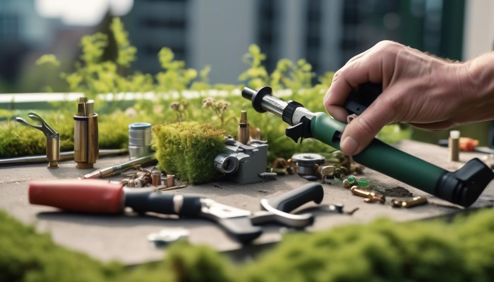 What Does Green Roof Maintenance Involve? fixing broken or unstable parts