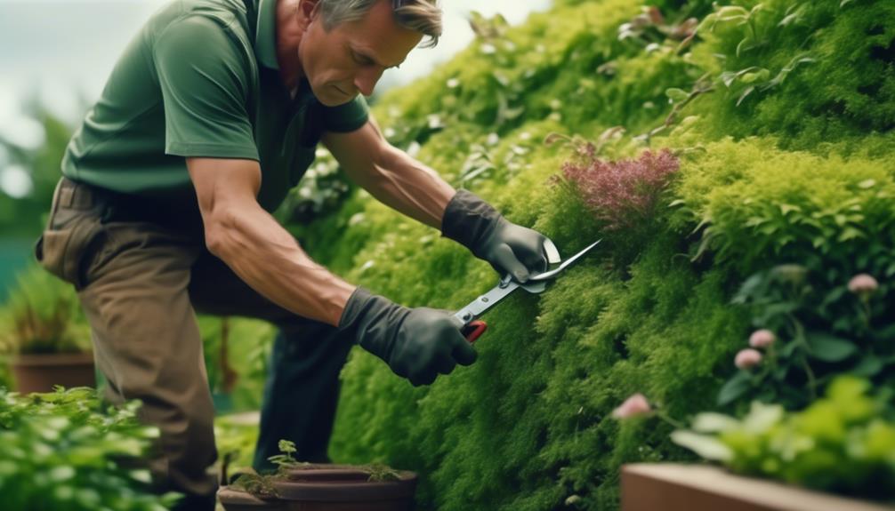 What Does Green Roof Maintenance Involve? gardening with precision and care