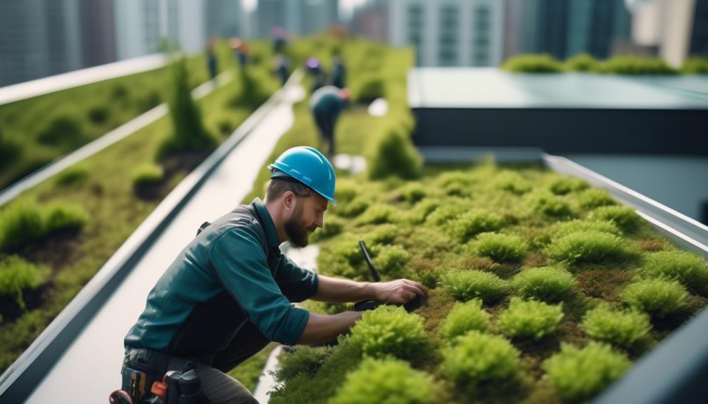 green roof installation and maintenance