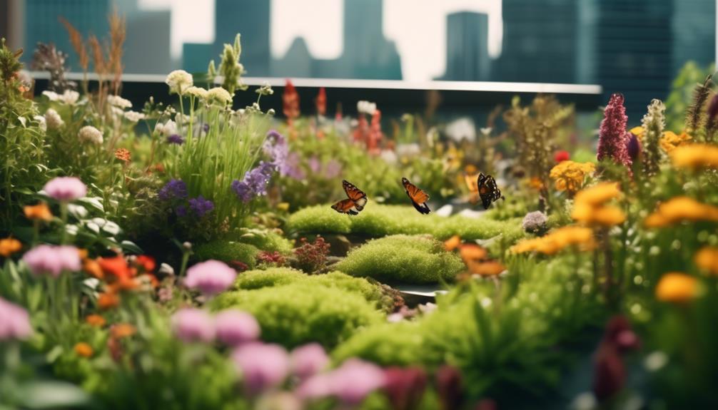 green roofs promoting biodiversity