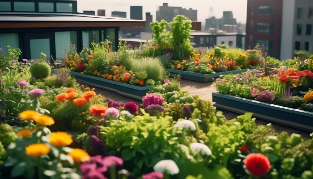 4 Best Eco-Friendly Options for Flat Roofs green rooftops with plantings