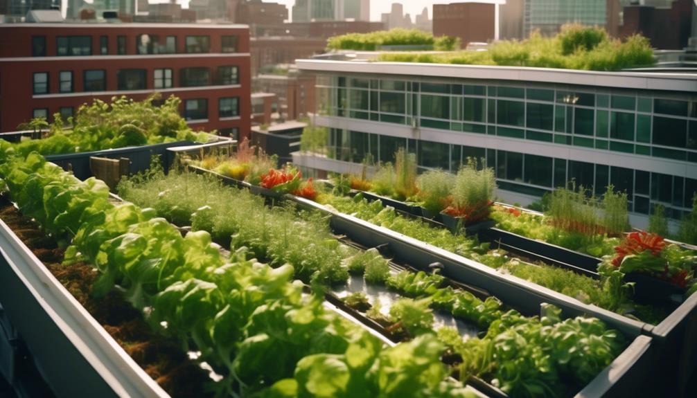 7 Best Green Roofs for Superior Stormwater Management growing food on rooftops