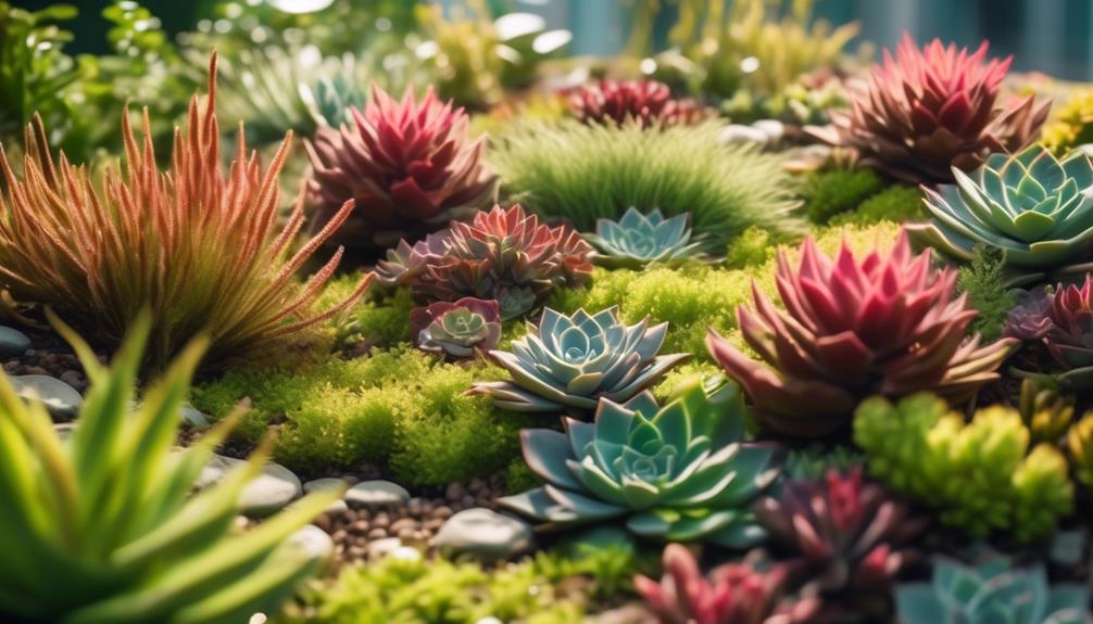 ideal plants for green roofs