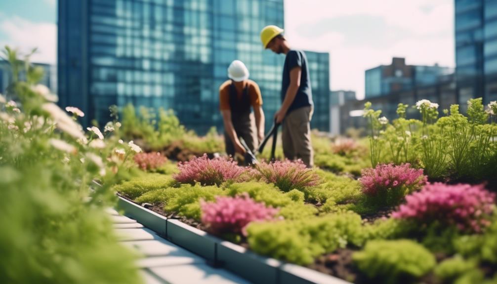 ideal time for green roofs