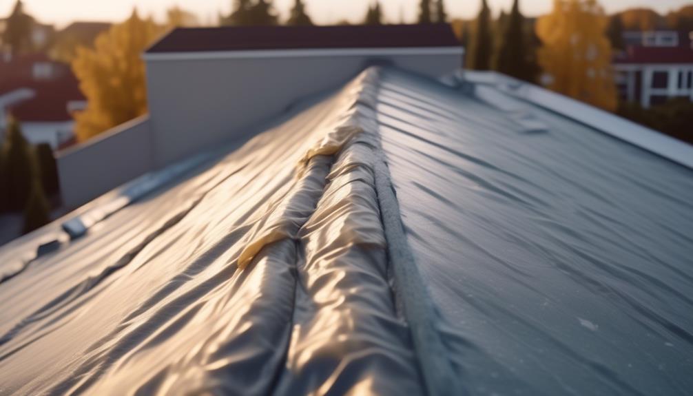 inadequate vapor barrier installation