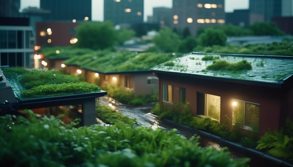 innovative green roofs manage stormwater