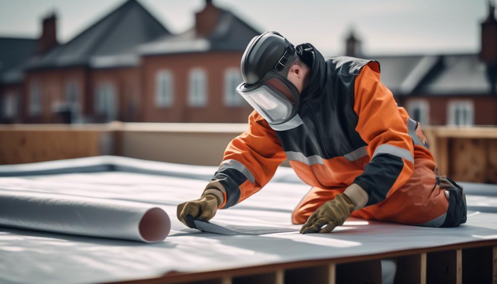 insulate flat roof effectively