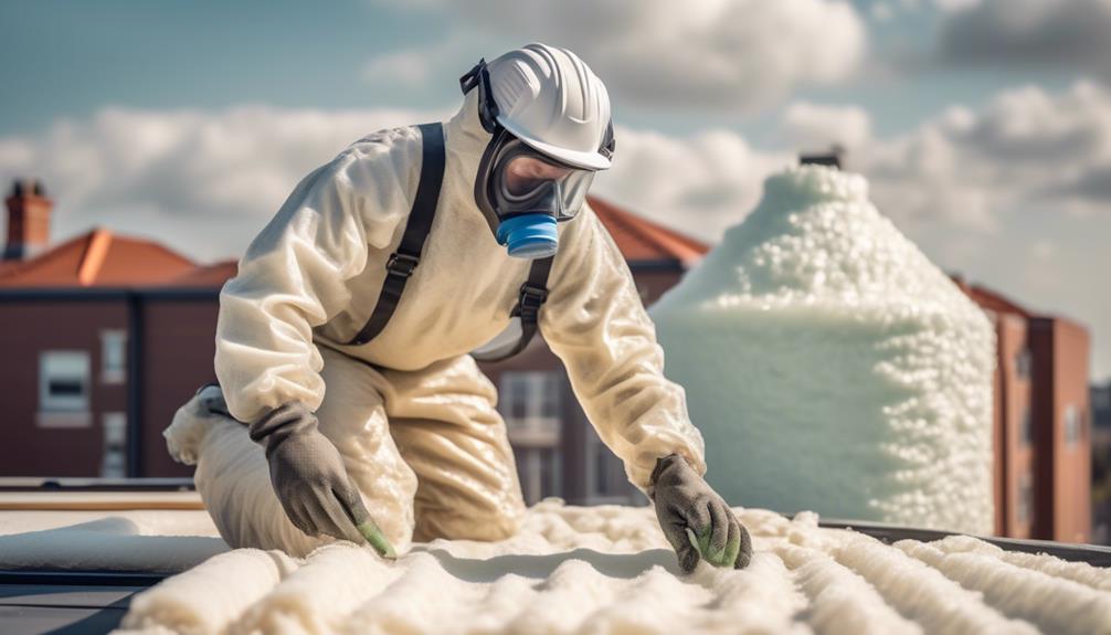 insulating with spray foam