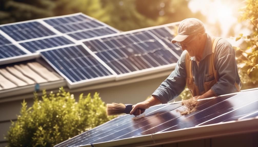 15 Essential Tips for Solar Panel Roof Maintenance maintain solar panel cleanliness