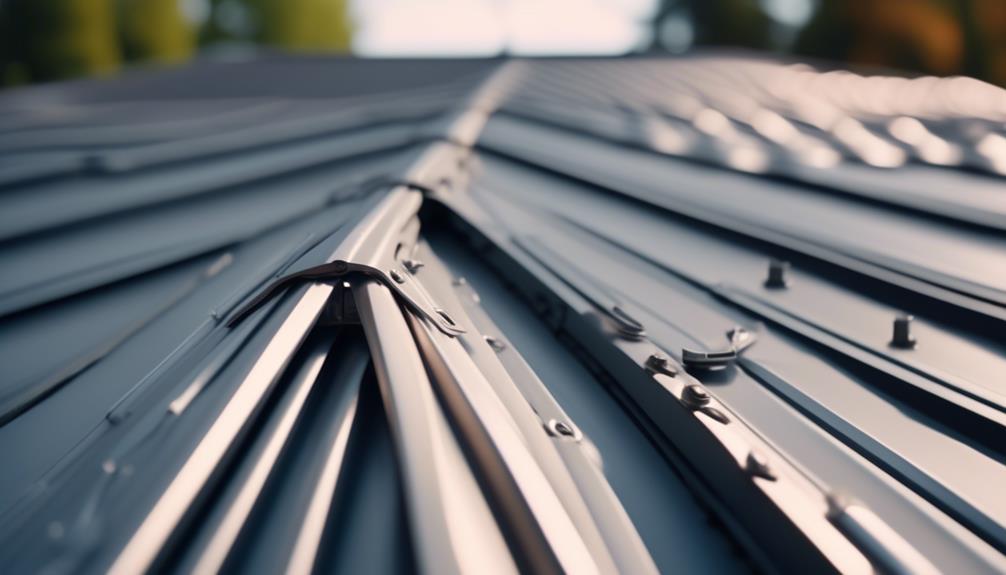 metal roof fastening methods