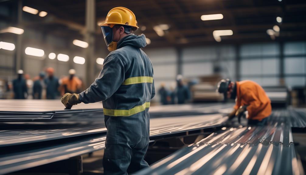 metal roofing handling and transportation