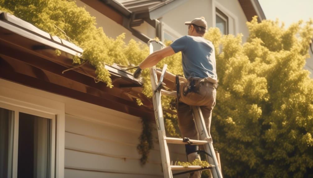 5 DIY Tips for Maintaining Your Roof prune dangling tree branches