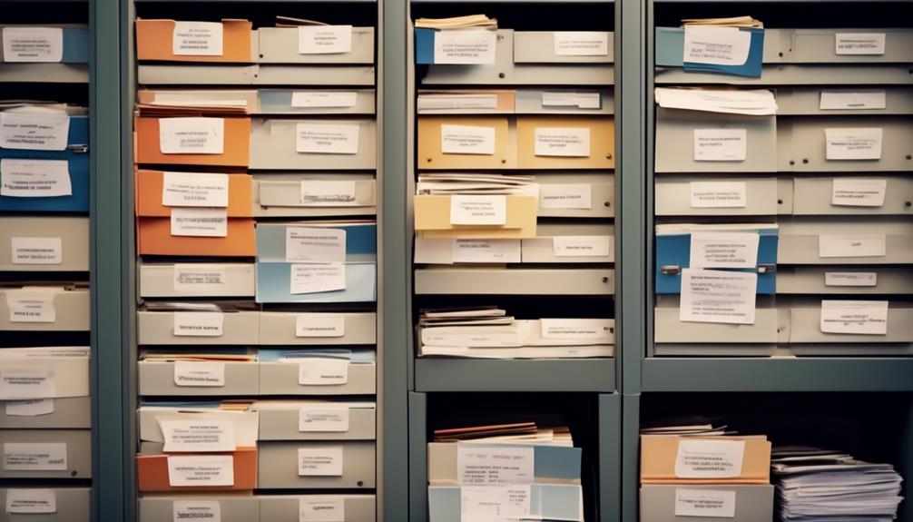 record and document maintenance