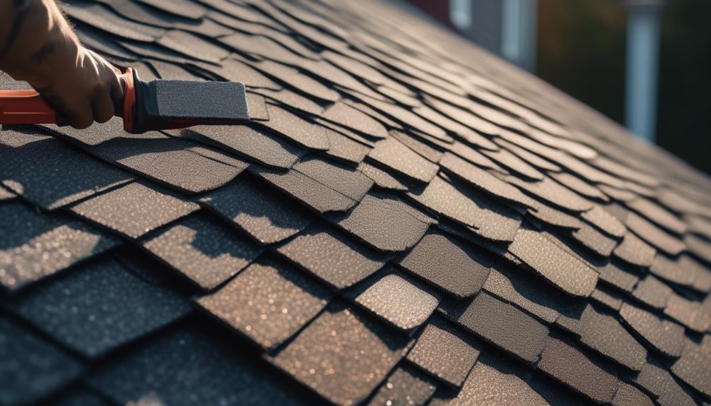 repairing asphalt shingle roofs