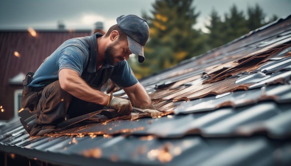 repairing property after storms