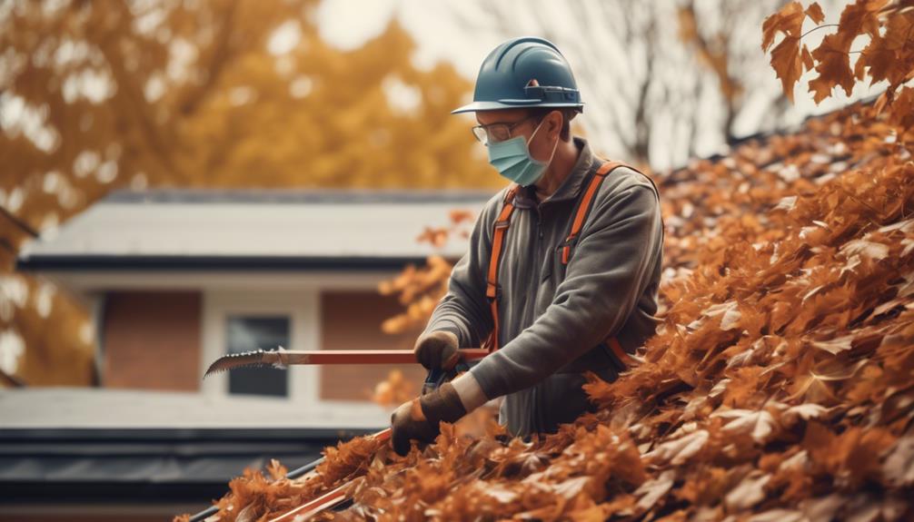 roof debris removal safety