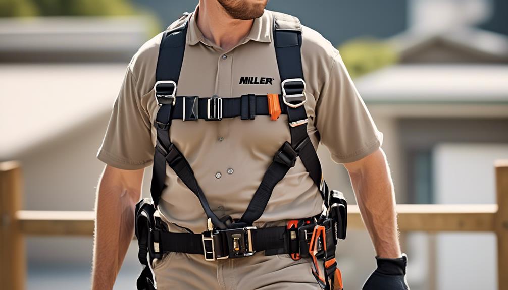 roof safety harness system