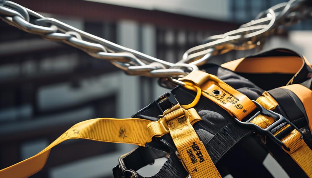 roof safety harness system