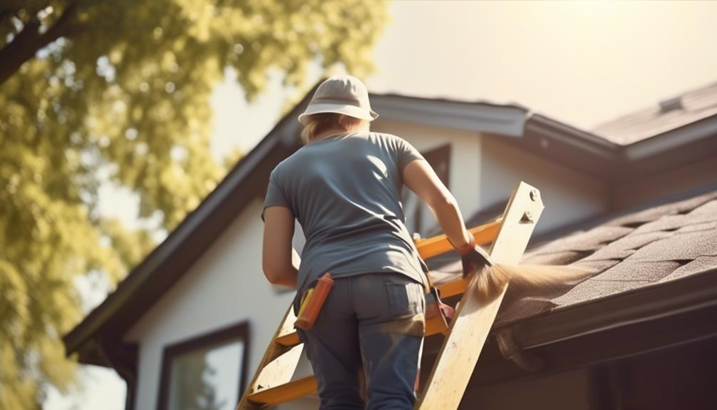 roof surface cleaning and treatment