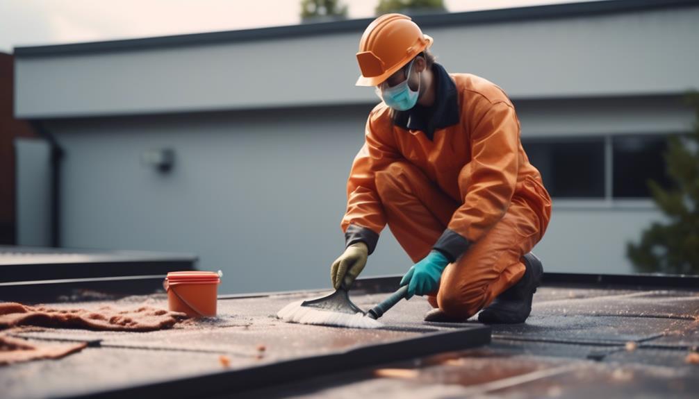 roof surface insulation preparation