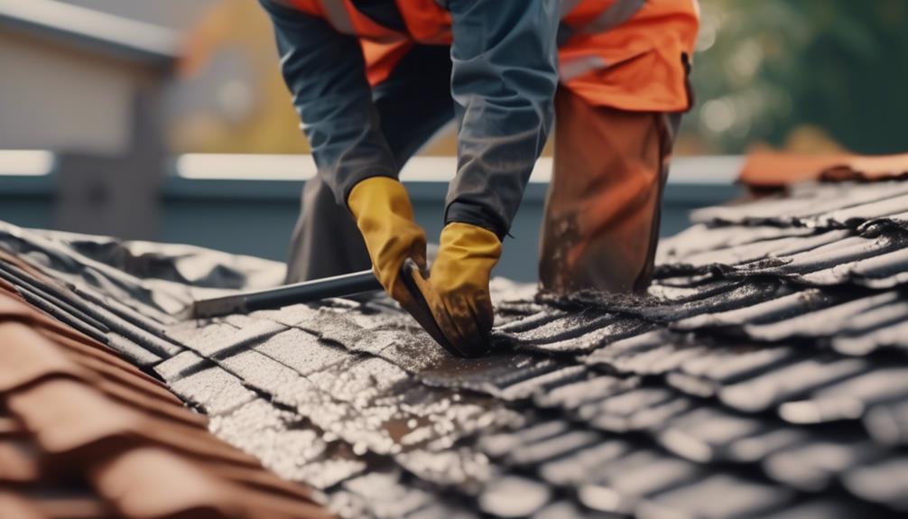 roof waterproofing preparation process