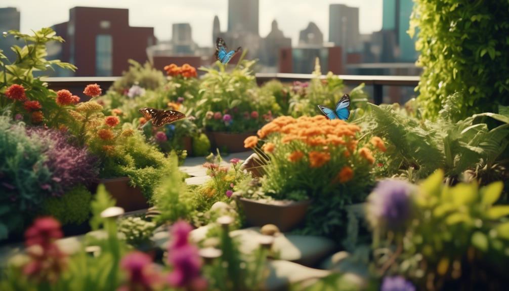 rooftop gardens increase biodiversity