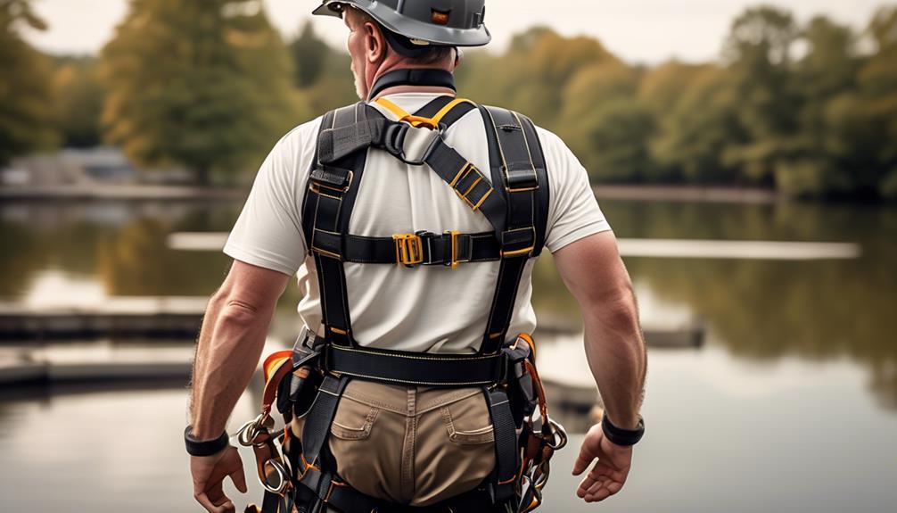 safety harness system for french creek roof