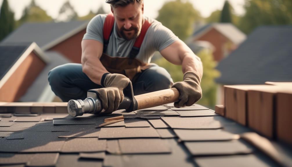 Five Essential Steps for Beginner Roof Installation securing shingles with precision