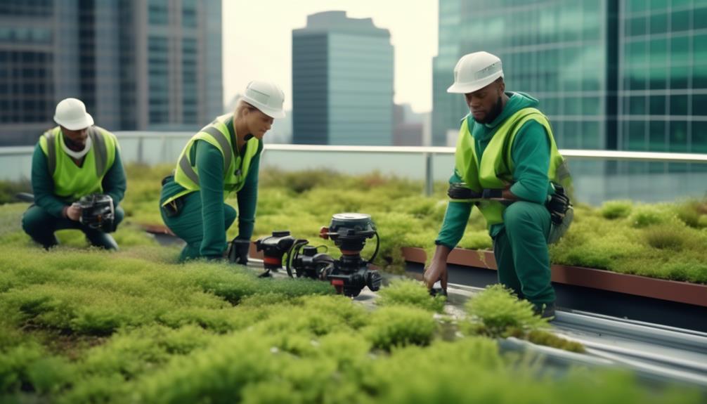 skilled green roof care