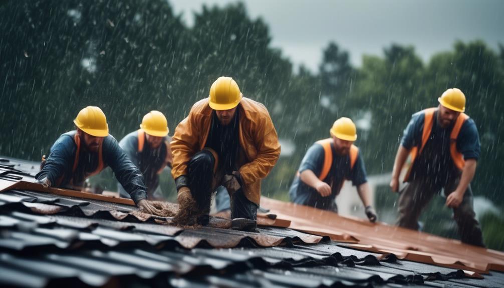 15 Factors Influencing Roof Installation Duration sunny with scattered clouds