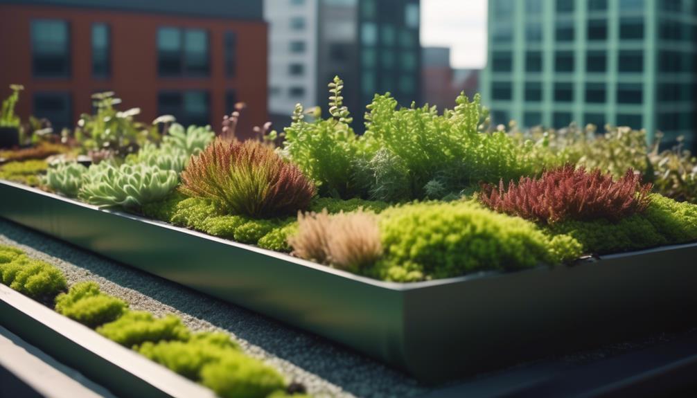 sustainable roofing with vegetation