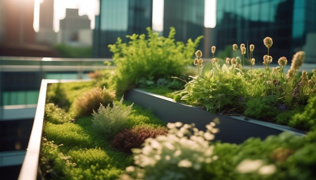6 Best Eco-Friendly Roofing Options for Businesses sustainable rooftops with vegetation