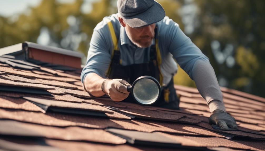 thorough roof examination performed