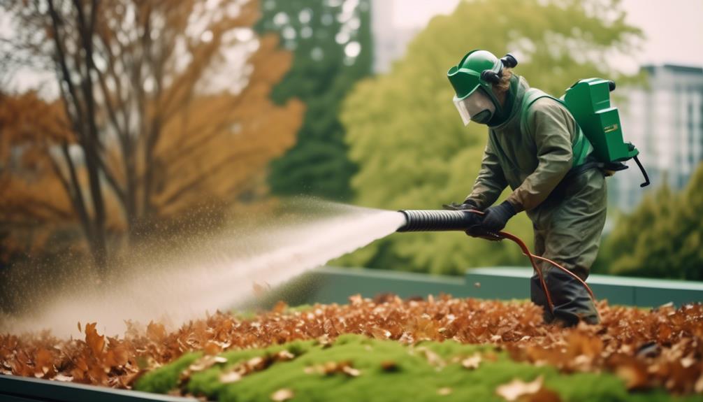 What Does Green Roof Maintenance Involve? tidying up the mess